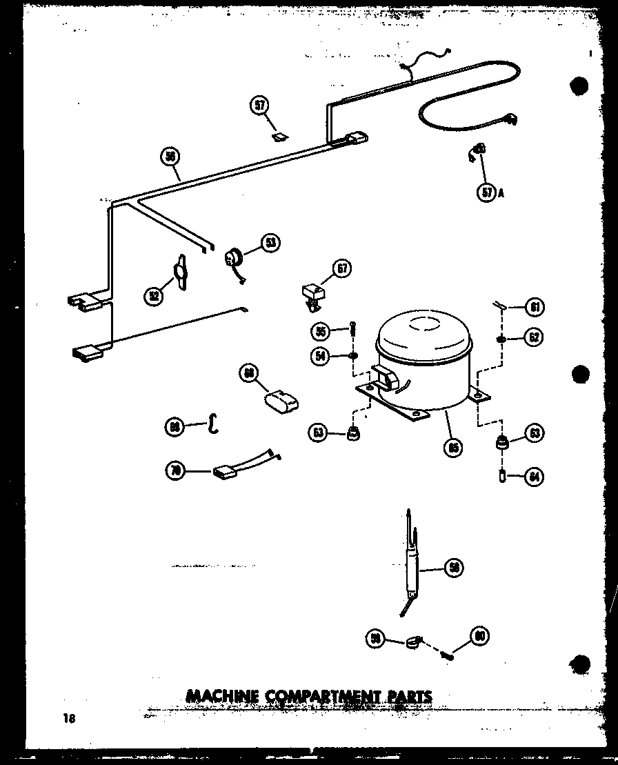 Machine compartment parts (c11w-c/p60330-9wc) (c11w-a/p60330-9wa) (c11w/p60330-9w) (c11w-ag/p60330-9wg) (c11w/p60330-14w) (c11w-c/p60330-14wc) (c11w-ag/p60330-14wg) (c11w-a/p60330-14wa) (c15w-ag/p60330-10wg) (c15w-a/p60330-10wa) (c15w/p60330-10w) (c15w-c