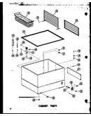 Cabinet parts (ec11f-c/p60321-2wc) (ec11f-a/p60321-2wa) (ec11f/p60321-2w) (ec11f-ag/p60321-2wg) (ec15f/p60321-5w) (ec15f-c/p60321-5wc) (ec15f-ag/p60321-5wg) (ec15f-a/p60321-5wa) (ec19f/p60321-8w) (ec19f-c/p60321-8wc) (ec19f-ag/p60321-8wg) (ec19f-a/p60321-