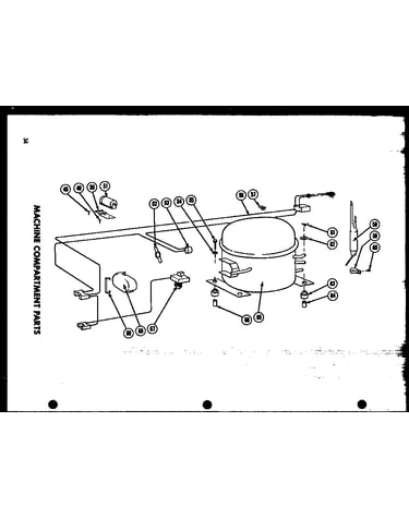 Machine compartment parts (ec11f) (ec15f) (ec19f) (ec23f) (ec28f)