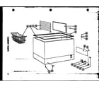 Amana EC19F/P60116-8W cabinet parts diagram