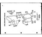 Amana C19F/P60116-3W machine compartment parts diagram