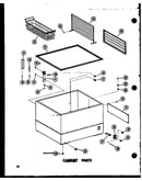 Cabinet parts (c11f/p60116-41w) (c11f-c/p60116-41wc) (c11f-ag/p60116-41wg) (c11f-a/p60116-41wa) (c11f-c/p60116-47wc) (c11f-a/p60116-47wa) (c11f/p60116-47w) (c11f-ag/p60116-47wg) (c15f-c/p60116-42wc) (c15f-a/p60116-42wa) (c15f/p60116-42w) (c15f-ag/p60116-4