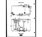 Amana AC11 cabinet assembly diagram