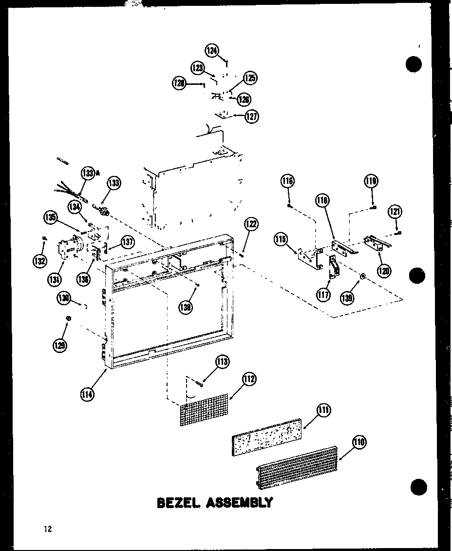 Bezel assembly