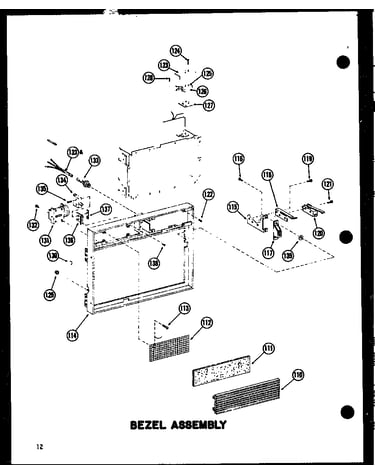 Bezel assembly