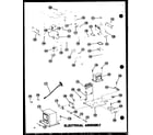 Amana RC10A-DD/P72091-2M electrical assembly diagram