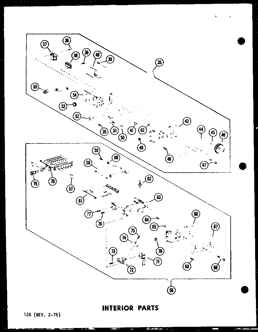 Interior parts (rc-10pb/p71304-2m) (rc-10d/p71305-2m)