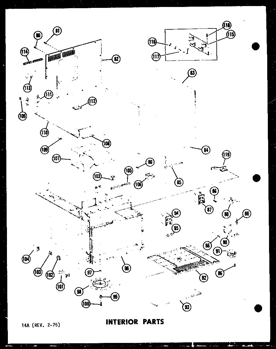 Interior parts (rc-10pb/p71304-2m) (rc-10d/p71305-2m)