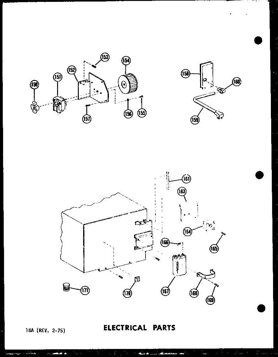 Electrical parts (rc-10pb/p71304-2m) (rc-10d/p71305-2m)