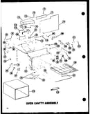 Oven cavity assembly