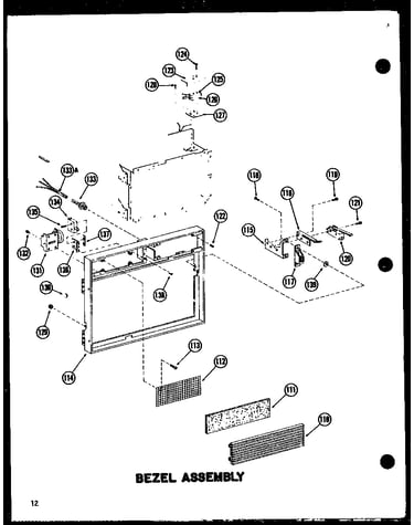 Bezel assembly