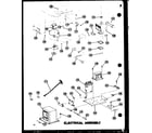 Amana RC10A-DD/P72091-3M electrical assembly diagram