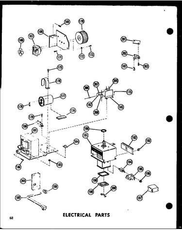 Electrical parts (rc-7pb/p71300-2m) (rc-7d/p71301-2m)