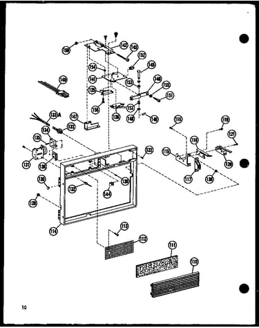 Door filter and lock