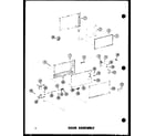 Amana RC-10S/P72649-2M door assembly diagram