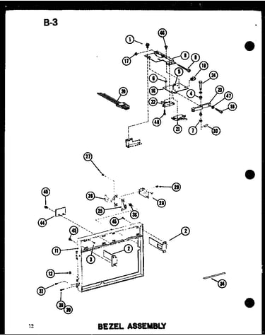 Bezel assembly