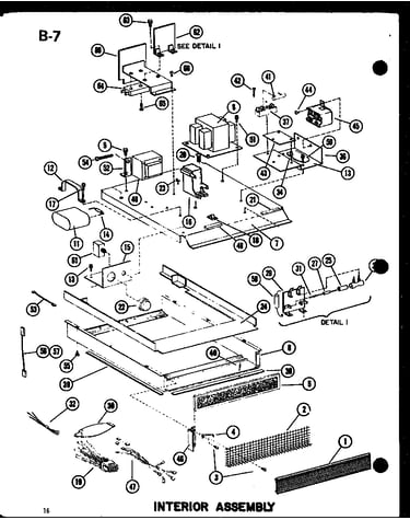 Interior assembly