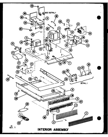 Interior assembly