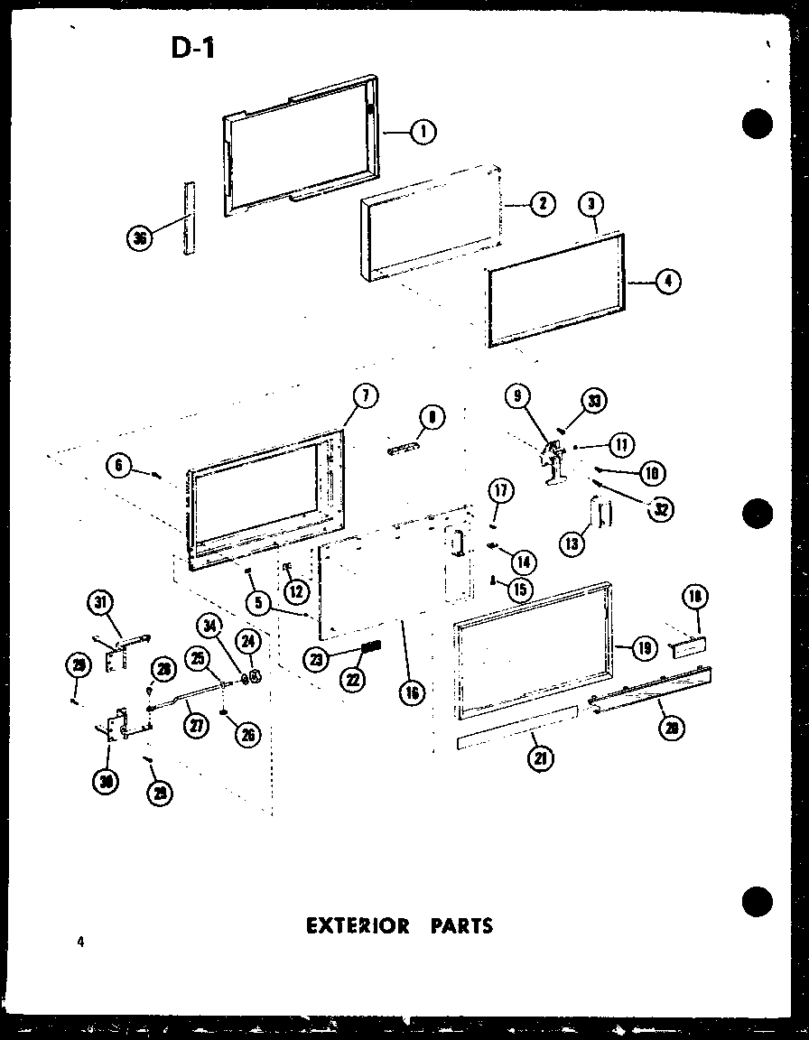 Exterior parts