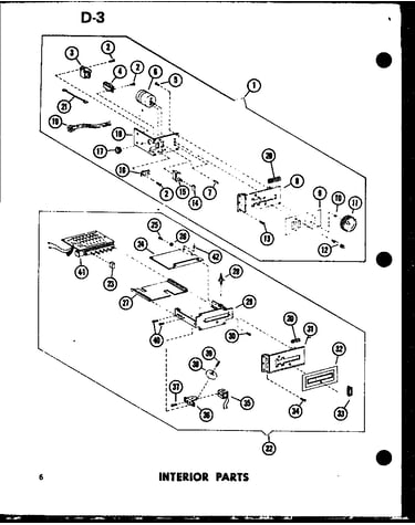 Interior parts