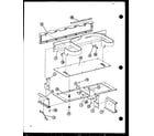 Amana RC-14S/P73551-1M mounting brackets diagram