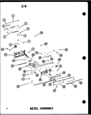 Bezel assembly