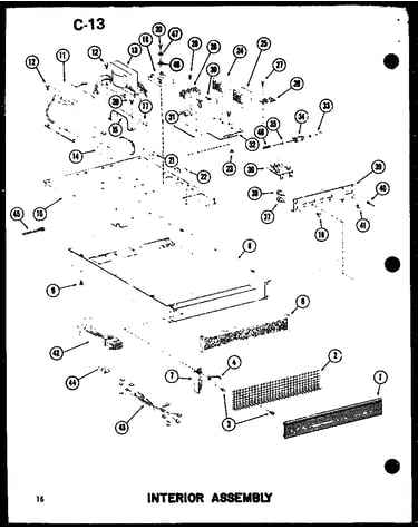 Interior assembly