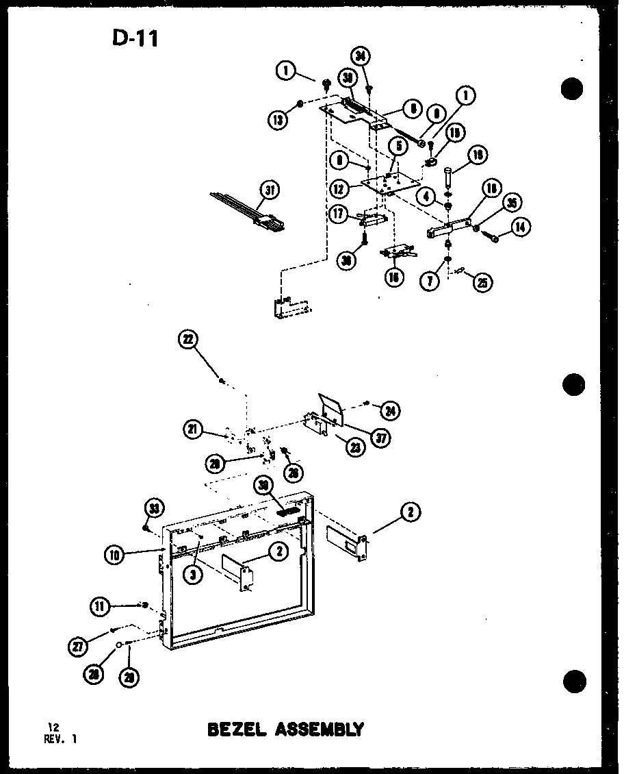 Bezel assembly