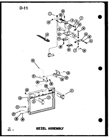 Bezel assembly