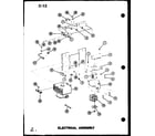 Amana RC-14S/P73824-4M electrical assembly diagram