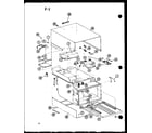 Amana RC10B-PB/P74582-2M cabinet diagram