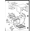 Amana RC-6PB/P73860-12M cabinet parts diagram
