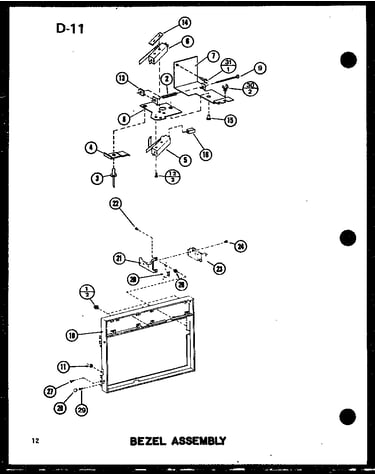 Bezel assembly