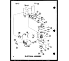 Amana RC-10SD/P75750-4M electrical assembly diagram