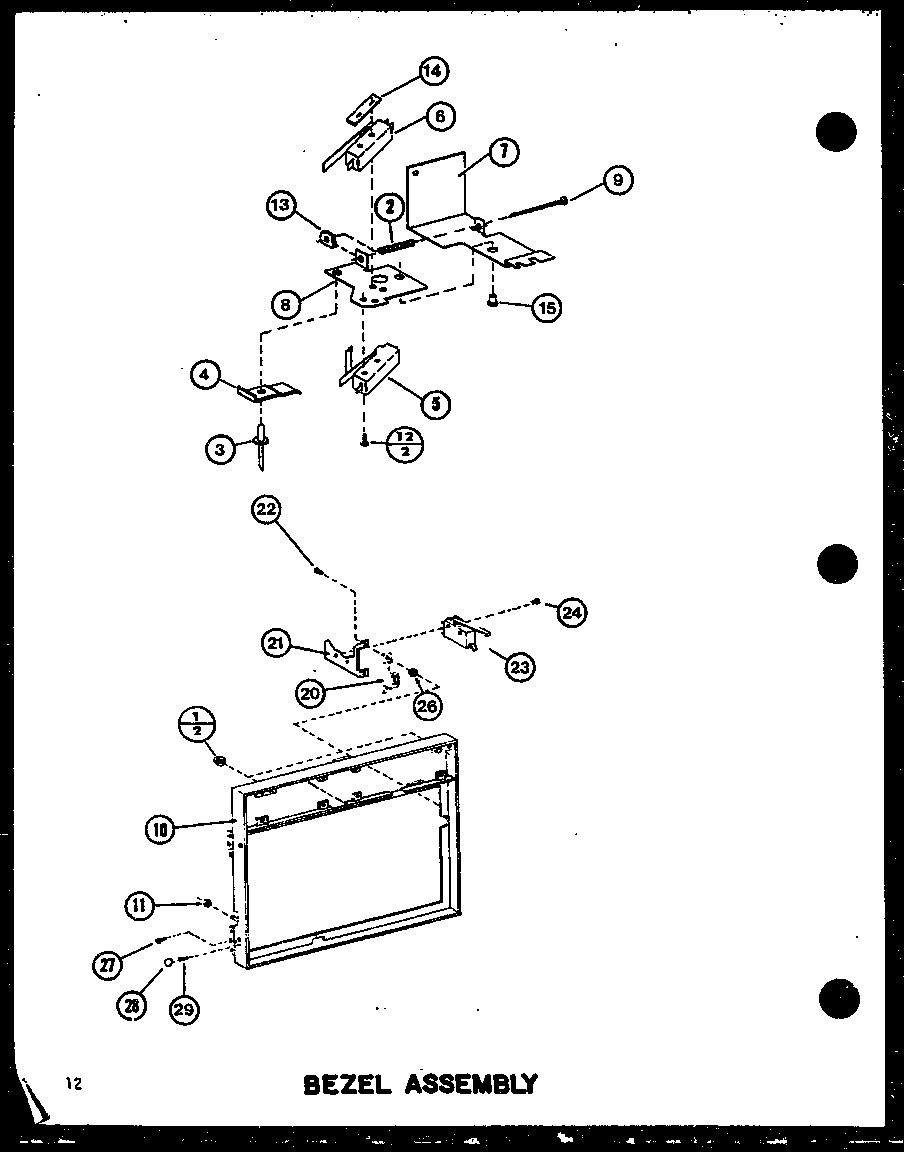 BEZEL ASSEMBLY