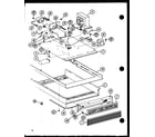 Amana RC-14TD/P75750-6M base pan assembly diagram
