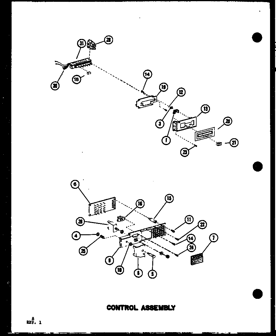 Control assembly