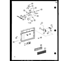 Amana RV-8/P75260-4M latch assembly diagram