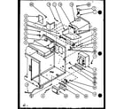 Amana RFS10-P7715412M light and transformer diagram