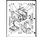 Amana RFS8SE/P7787202M cabinet parts diagram