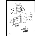 Amana RV-10/P74582-1M grille and lock diagram