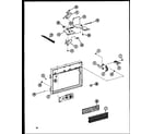 Amana RV-10/P75085-2M grille and lock diagram