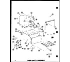 Amana RC-14/P72100-7M oven cavity assembly diagram