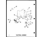 Amana RC-14/P72100-7M electrical assembly diagram
