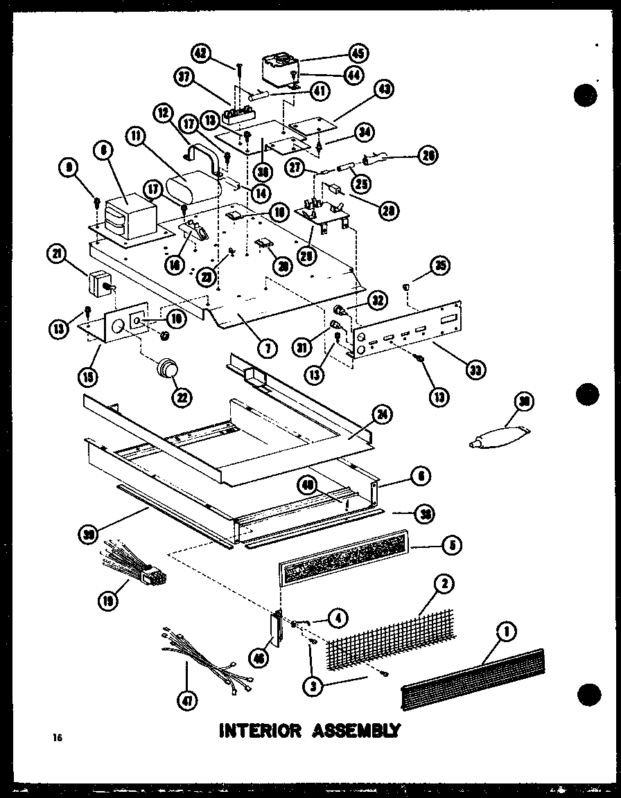 Interior assembly