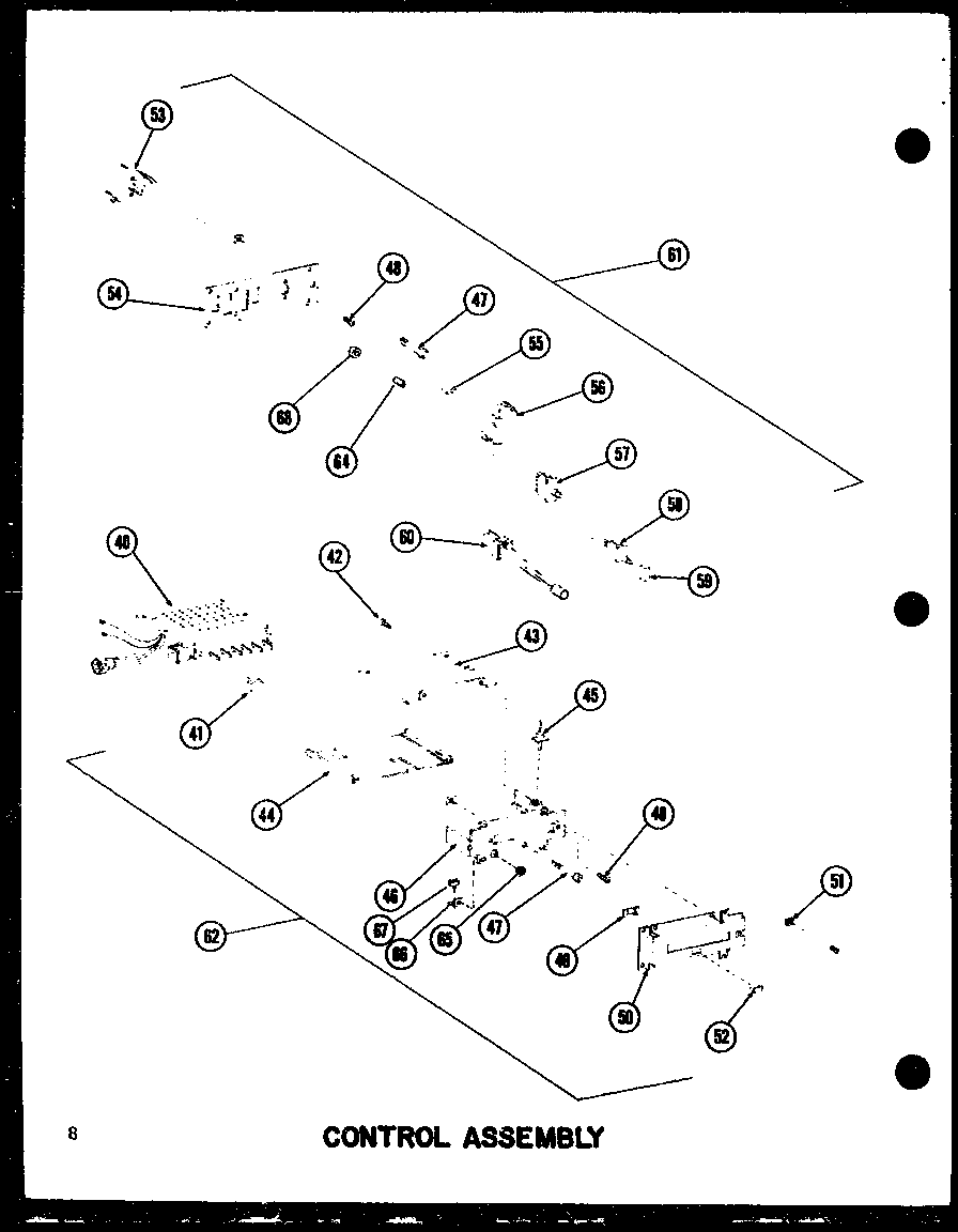 CONTROL ASSEMLBY (RC-14/P72100-1M) (RC-14/P72100-3M) (RC-14/P72100-6M) (RC-20/P72100-4M) (RC-20/P72100-2M) (RC-20/P72100-5M)