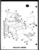 Oven cavity assembly (rc14/p72100-1m) (rc20/p72100-2m)
