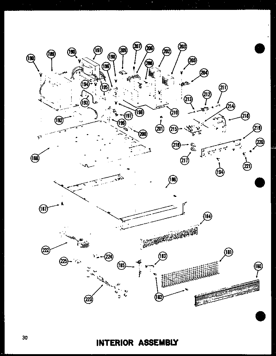 INTERIOR ASSEMBLY (RC14/P72100-1M) (RC20/P72100-2M)