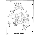 Amana RC-14T/P73824-8M electrical assembly diagram