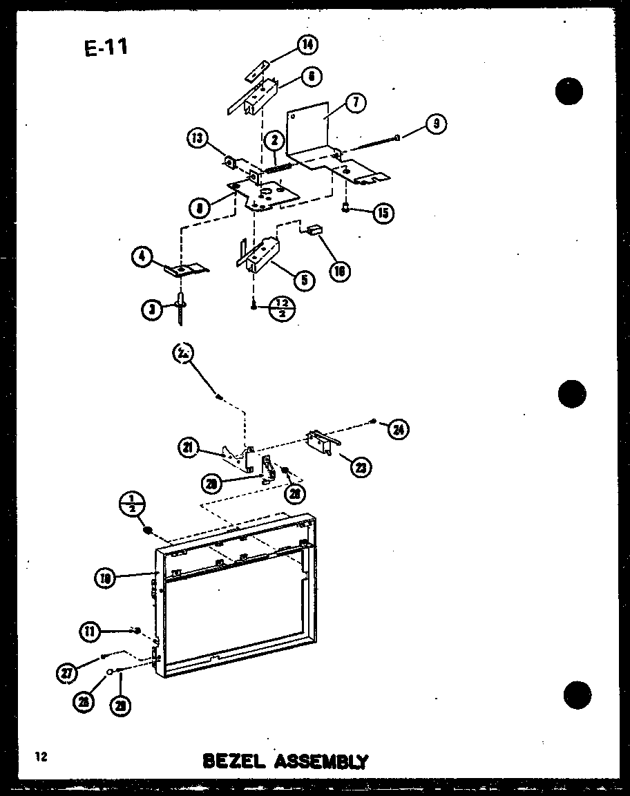 Bezel assembly